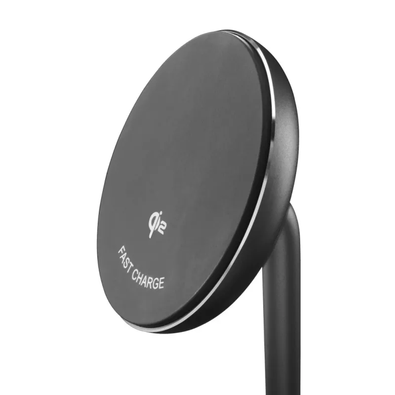 Hama 00201737 carregador móvel auscultadores, smartphone preto USB carregamento sem fios carregamento rápido interior