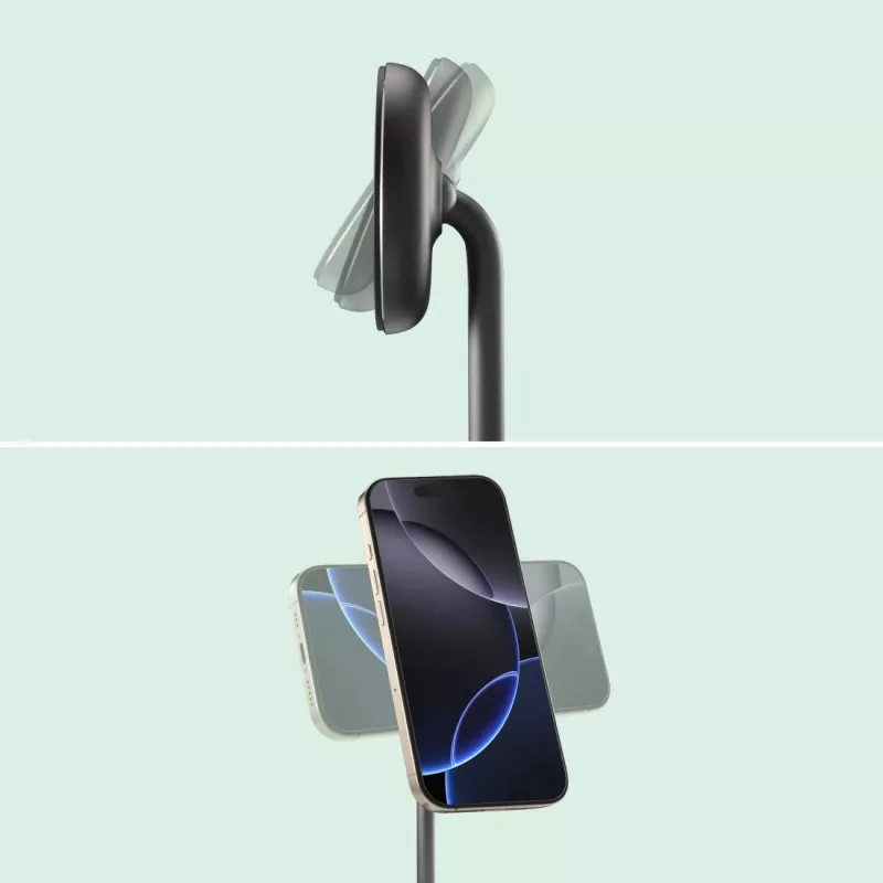 Hama 00201737 carregador móvel auscultadores, smartphone preto USB carregamento sem fios carregamento rápido interior