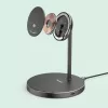 Hama 00201737 carregador móvel auscultadores, smartphone preto USB carregamento sem fios carregamento rápido interior