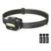 Hama HL110 preto, azul, amarelo lanterna frontal COB LED