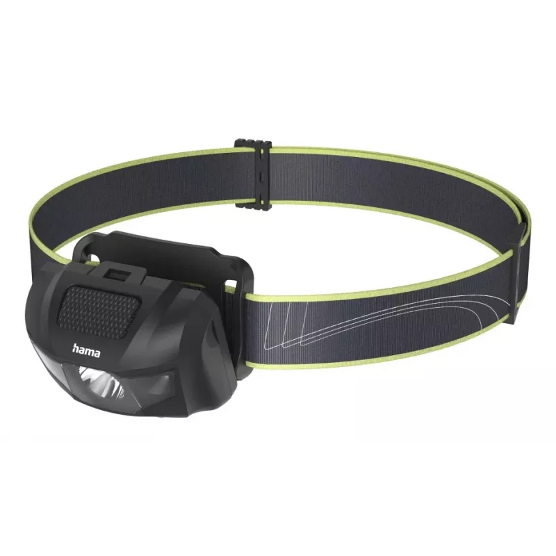 Hama HL200 preto, azul, amarelo lanterna frontal LED