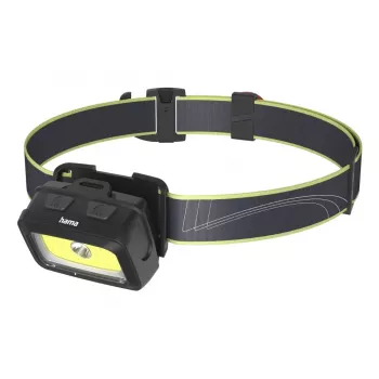 Hama HL350 preto, azul, amarelo lanterna frontal LED