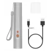 Lanterna de mão Hama FL350-C prateado LED 3W USB recarregável