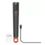 Lanterna LED recarregável HAMA FLX1200-C — alumínio, resistente a impactos, 4 modos + SOS