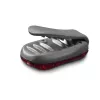Hama luz de aviso LED com clipe, 2 unid., 3 modos de luz, IP44, pilha CR2032, preto/vermelho
