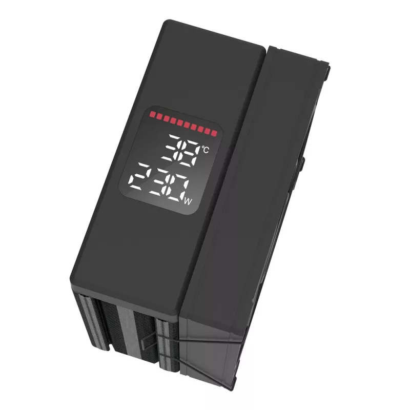 Zalman CNPS9X ECO DS sistema de arrefecimento para computador processador arrefecedor de ar 12 cm preto 1 unid.