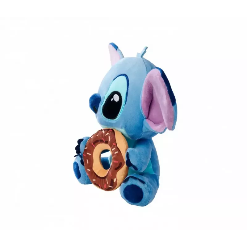 Peluche SIMBA mascote Stitch com donut 25 cm figura de peluche