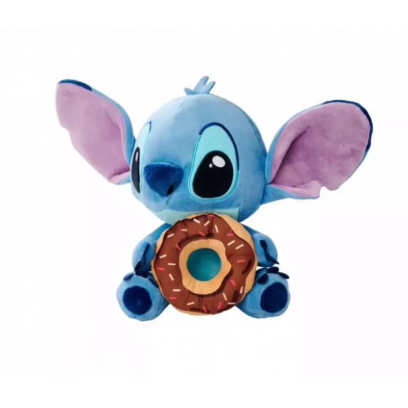 Peluche SIMBA mascote Stitch com donut 25 cm figura de peluche