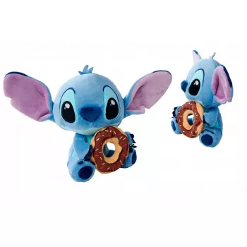 Peluche SIMBA mascote Stitch com donut 25 cm figura de peluche