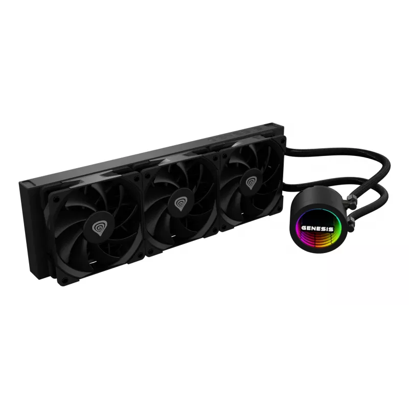 Sistema de refrigeração para computador GENESIS NLG-2320 processador all-in-one refrigerador líquido preto