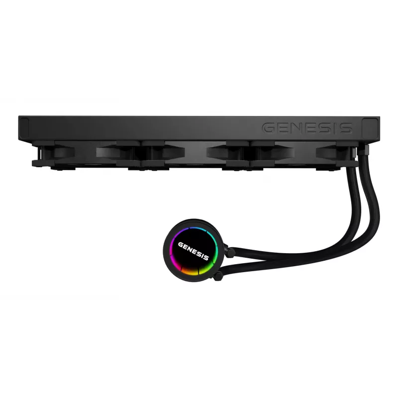 Sistema de refrigeração para computador GENESIS NLG-2320 processador all-in-one refrigerador líquido preto