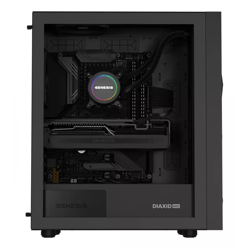 Sistema de refrigeração para computador GENESIS NLG-2320 processador all-in-one refrigerador líquido preto