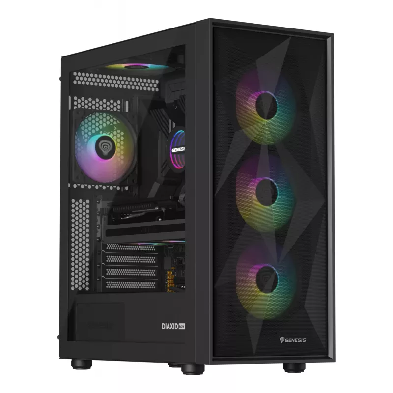 Sistema de refrigeração para computador GENESIS NLG-2321 processador all-in-one refrigerador líquido preto
