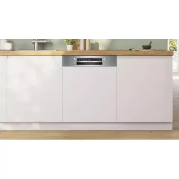 Máquina de lavar loiça de encastrar Bosch SMI4ECS28E — 14 conjuntos de louça, 6 programas, classe de eficiência energética A, 42 dB