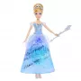 Boneca de moda Disney Princess Verzaubertes Ballkleid Cinderella com luz e som, inspirada no filme