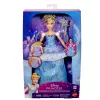 Boneca de moda Disney Princess Verzaubertes Ballkleid Cinderella com luz e som, inspirada no filme