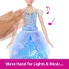 Boneca de moda Disney Princess Verzaubertes Ballkleid Cinderella com luz e som, inspirada no filme