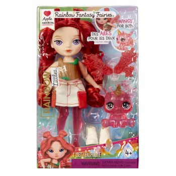 Boneca Rainbow High Littles Rainbow Fantasy Fairies - Apple (Red)