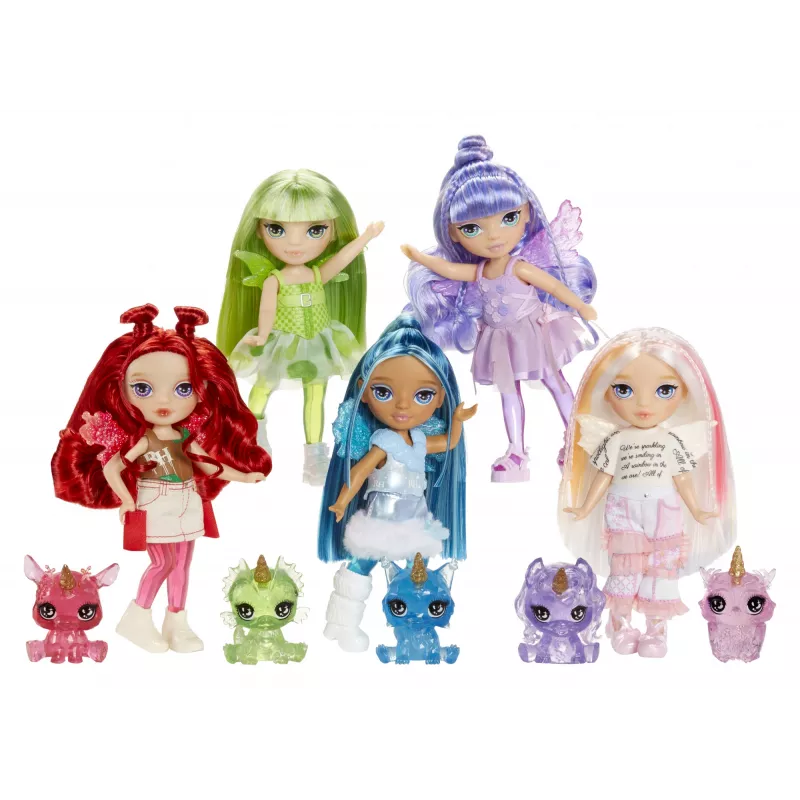 Boneca Rainbow High Littles Rainbow Fantasy Fairies - Apple (Red)