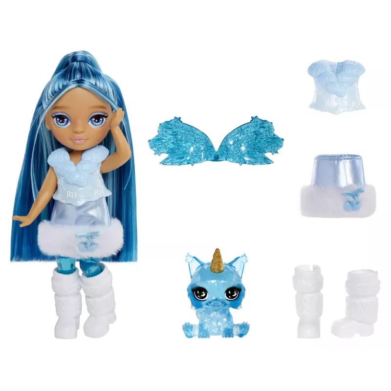 Boneca Rainbow High Littles Rainbow Fantasy Fairies - Sapphire (azul)