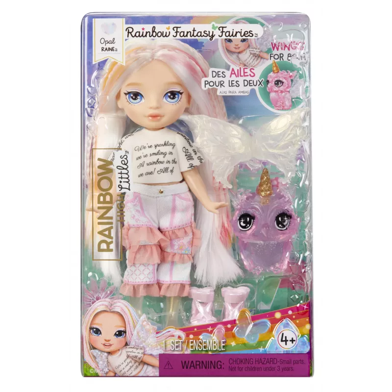 Boneca Rainbow High Littles Rainbow Fantasy Fairies - Opal (Rainbow)