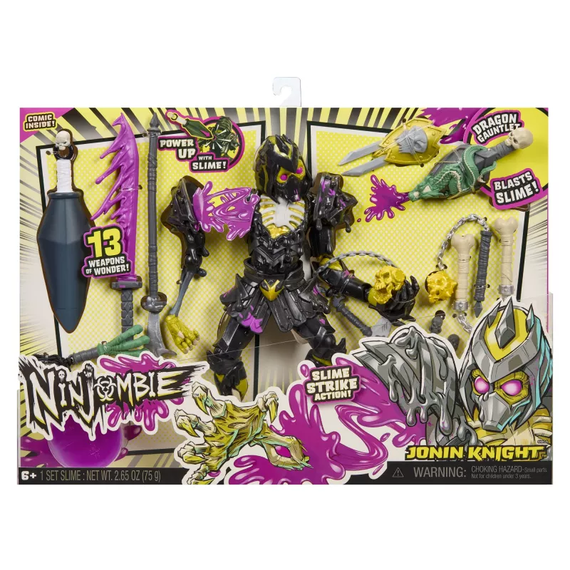 Figura de ação MGA Entertainment Ninjombie Deluxe - Jonin Knight