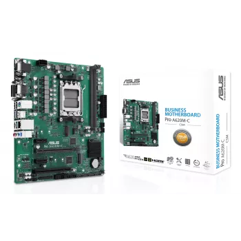 Placa-mãe ASUS PRO A620M-C-CSM AMD A620 Socket AM5 micro ATX