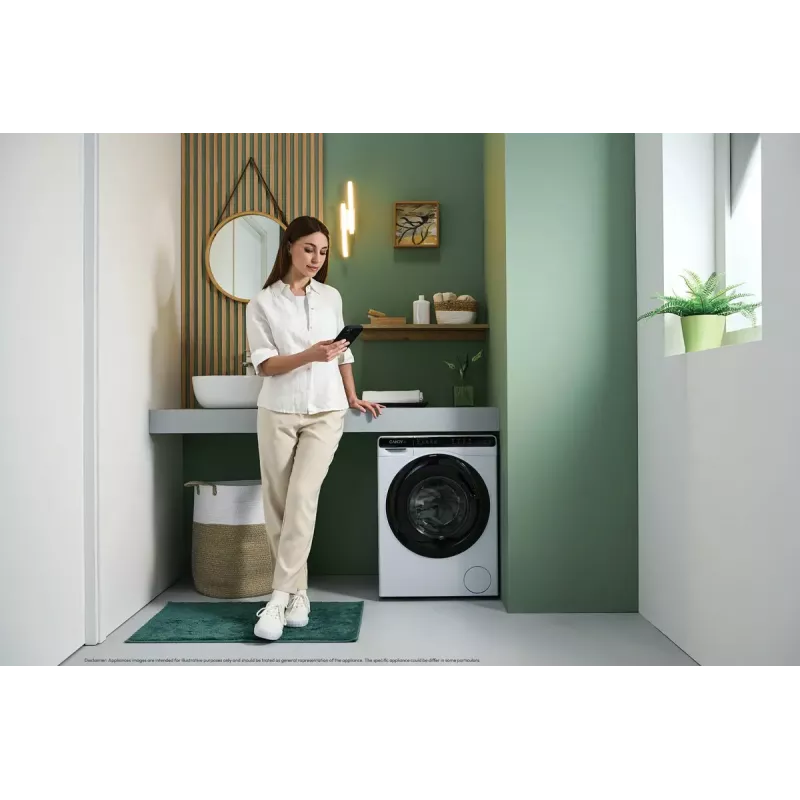 Máquina de lavar roupa Candy CW50-BP12307U1-S de carregamento frontal 5 kg 1200 rpm branco