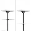 Suporte de teto Neomounts CL35-440BL16XL máx 50 kg 37-70 polegadas