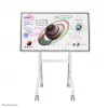 Carrinho Neomounts FL50-515WH1 Samsung Flip para ecrãs de 55–65 polegadas, rotativo, altura ajustável, branco