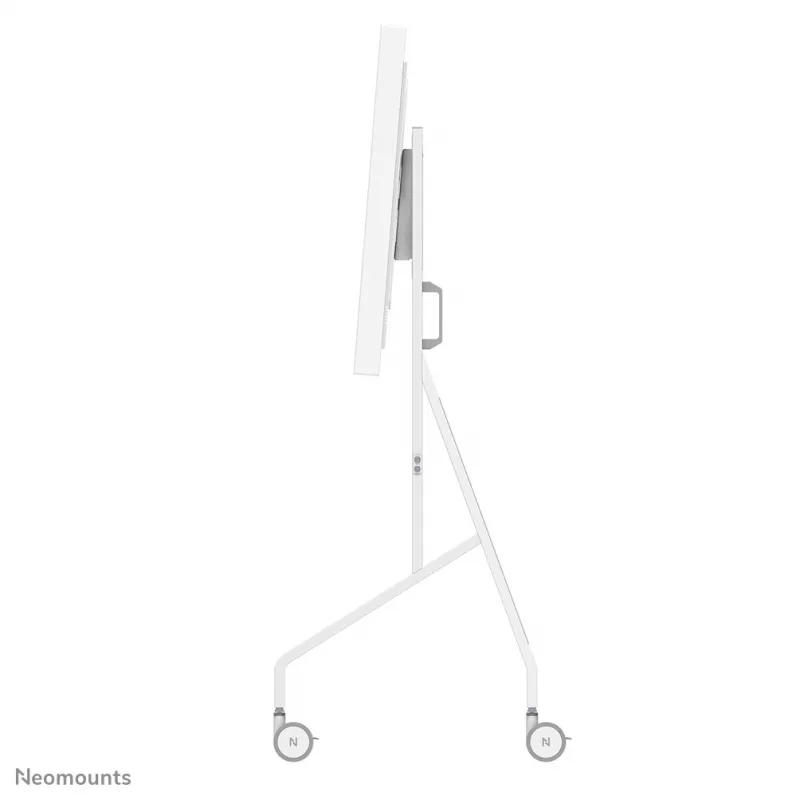 Carrinho Neomounts FL50-515WH1 Samsung Flip para ecrãs de 55–65 polegadas, rotativo, altura ajustável, branco