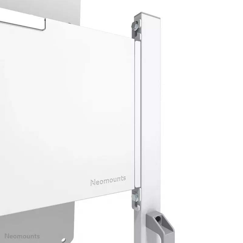 Carrinho Neomounts FL50-515WH1 Samsung Flip para ecrãs de 55–65 polegadas, rotativo, altura ajustável, branco