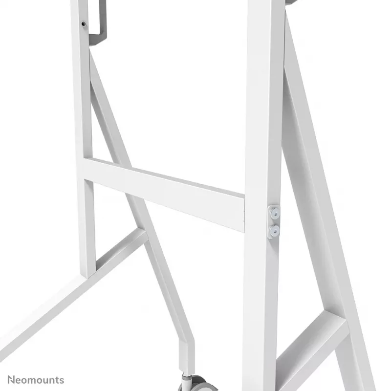 Carrinho Neomounts FL50-515WH1 Samsung Flip para ecrãs de 55–65 polegadas, rotativo, altura ajustável, branco