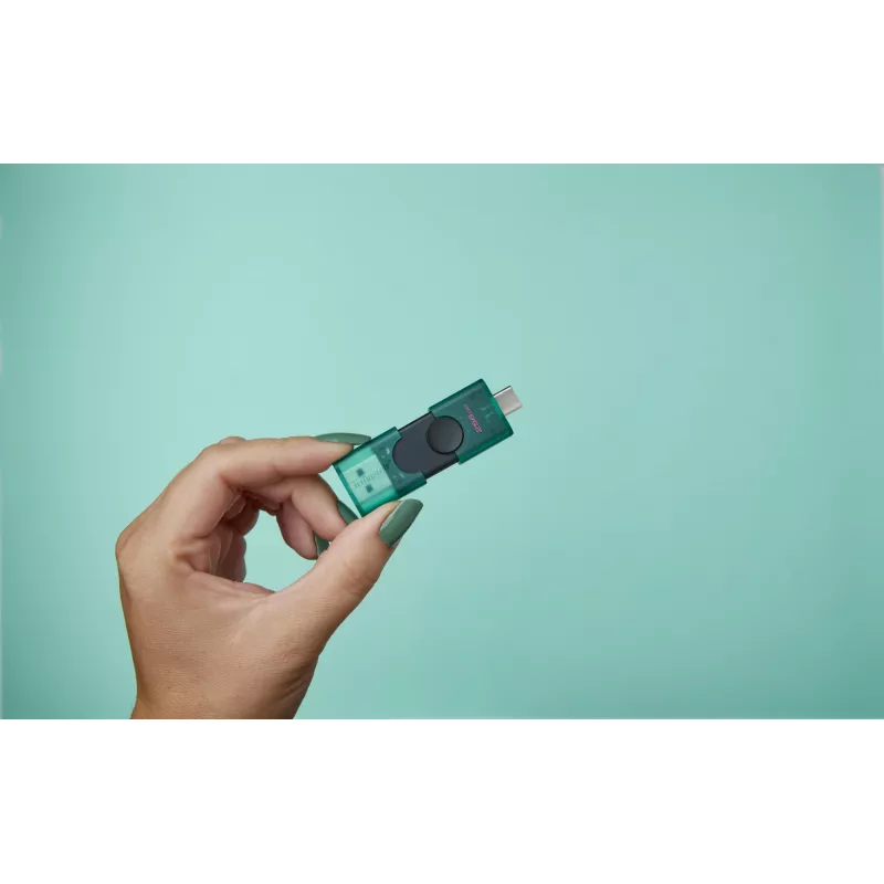 Pen drive USB Kingston Technology 256GB USB-A USB-C 3.2 Gen 1 DuoG2