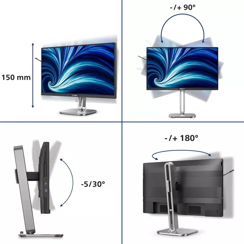 Monitor Philips 4000 series 24B2N4200/00 60,5 cm (23,8