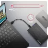 Axagon EE25-XA6C caixa externa compacta de alumínio USB-C 5 Gbit/s – SATA 6G para SSD/HDD de 2,5 inch