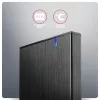 Axagon EE25-XA6C caixa externa compacta de alumínio USB-C 5 Gbit/s – SATA 6G para SSD/HDD de 2,5 inch