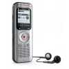 Gravador de voz Philips Voice Tracer DVT2015 memória interna cartão flash prateado 2370 h de tempo de gravação