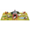 Conjunto magnético de mini animais MALIK 62333 — figuras magnéticas tema quinta para crianças pequenas