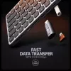Axagon HMC-KB-CRL, hub USB 5Gbps com teclado, HDMI 4K/60Hz, 3x USB-A, SD/mSD, áudio, PD100, layout cirílico