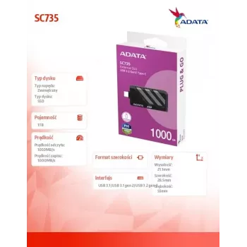 Disco SSD ADATA 1 TB externo 2,5