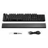 Teclado gaming be quiet! Light Mount Silent Linear US ANSI USB QWERTY US English preto