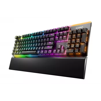 Teclado gaming mecânico be quiet! Light Mount Silent Tactile USB QWERTY US English, RGB, tamanho completo, cabo USB Type-A para Type-C