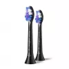Cabeças de escova Philips Sensitive HX6052/88 2 unidades, 2 peças, preto, 3 meses, extra macias, Philips, Philips Sonicare