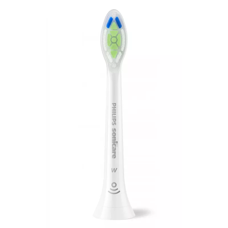 Cabeças de escova Philips HX6062/87 substituição pack de 2, cerdas médias, branco