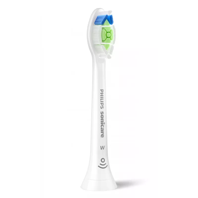 Cabeças de escova Philips HX6062/87 substituição pack de 2, cerdas médias, branco