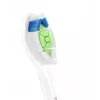 Cabeças de escova Philips HX6062/87 substituição pack de 2, cerdas médias, branco