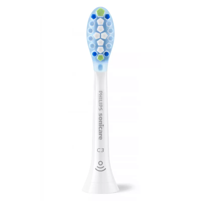 Cabeças de escova Philips Premium Plaque Defence HX9042/87 pack de 2, 2 unid., branco, 3 meses, médias, Philips