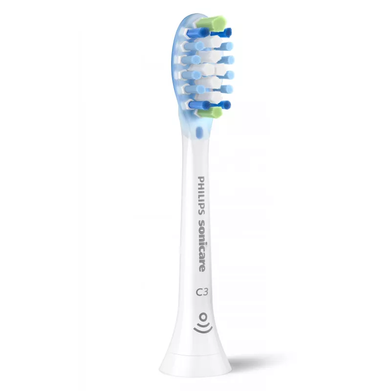 Cabeças de escova Philips Premium Plaque Defence HX9042/87 pack de 2, 2 unid., branco, 3 meses, médias, Philips