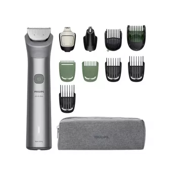 Aparador Philips All-in-One Trimmer 5000 Series MG5941/15 cinzento-claro 11 em 1